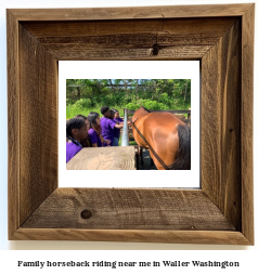 family horseback riding near me in Waller, Washington